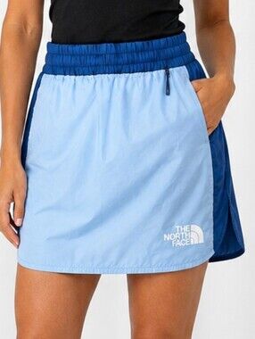👚 NWT The North Face Blue Active Skort Athletic Hiking Running Skirt Women's